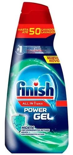 Finish Détergent pour lave-vaisselle All in 1 Max Power Gel anti-odeur 35  meilleur prix, Supermarché épicerie en ligne Mar