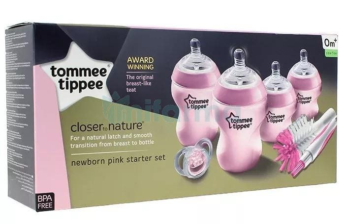 Tommee Tippee - Tommee Tippee Kit de biberons pour bébé Closer to Nature -  Poupées - Rue du Commerce