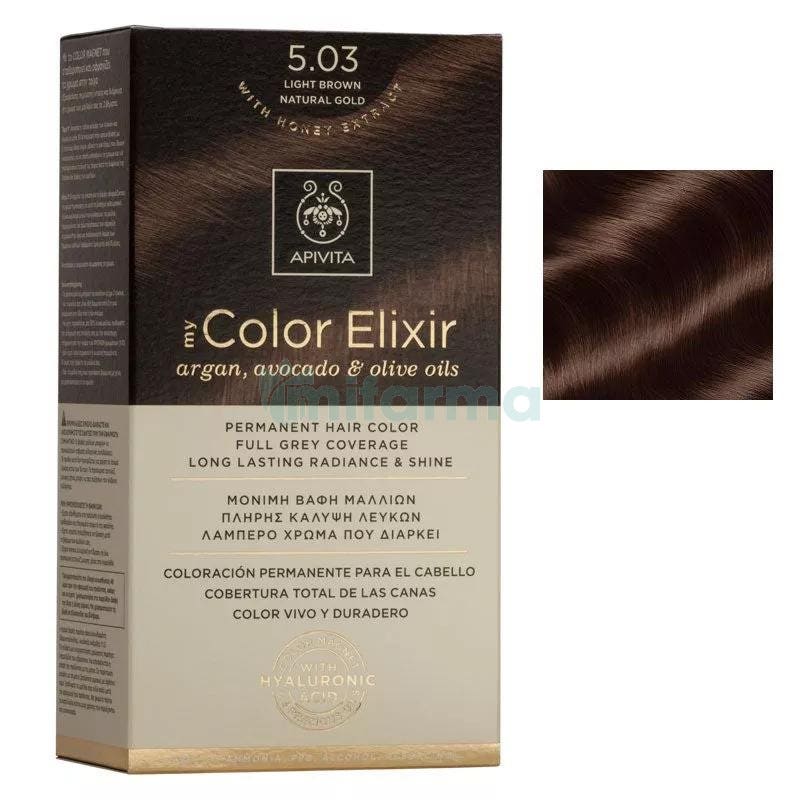 Apivita Coloration My Color Elixir Nº5.03 Marron Chaud