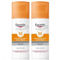 Pack Duplo Eucerin Sun Fluid Photoaging Control SPF50 50ml