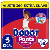 Panales Dodot Pants Activity Extra T5 12 17 Kg 40Uds