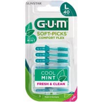 Gum Soft-Picks Comfort Flex Menta Large 40 Unidades