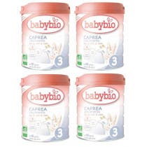 Babybio Caprea 3 Leche de Cabra de Crecimiento 4x800 gr